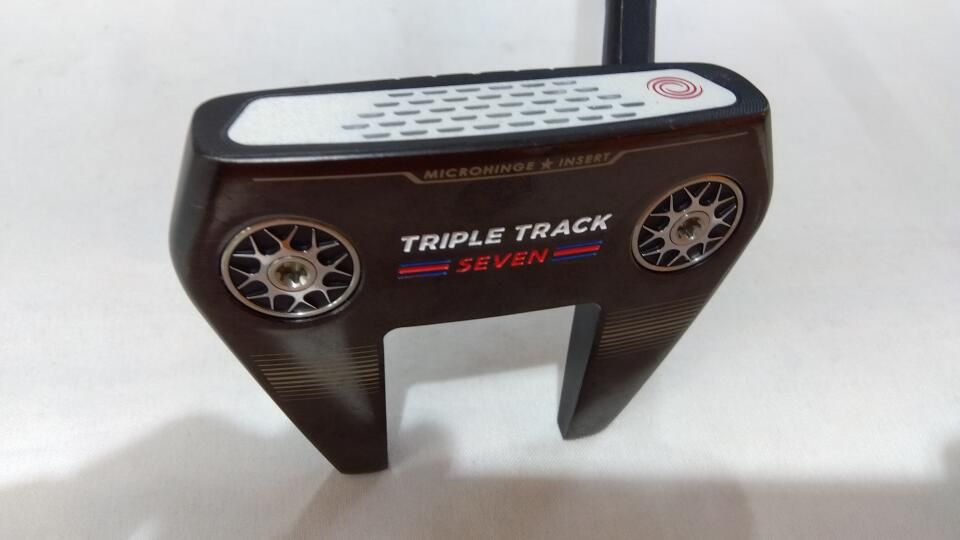 オデッセイ　TRIPLE TRACK SEVEN S　パター　中古　ゴルフドゥ！松前R56店【最短即日発送】