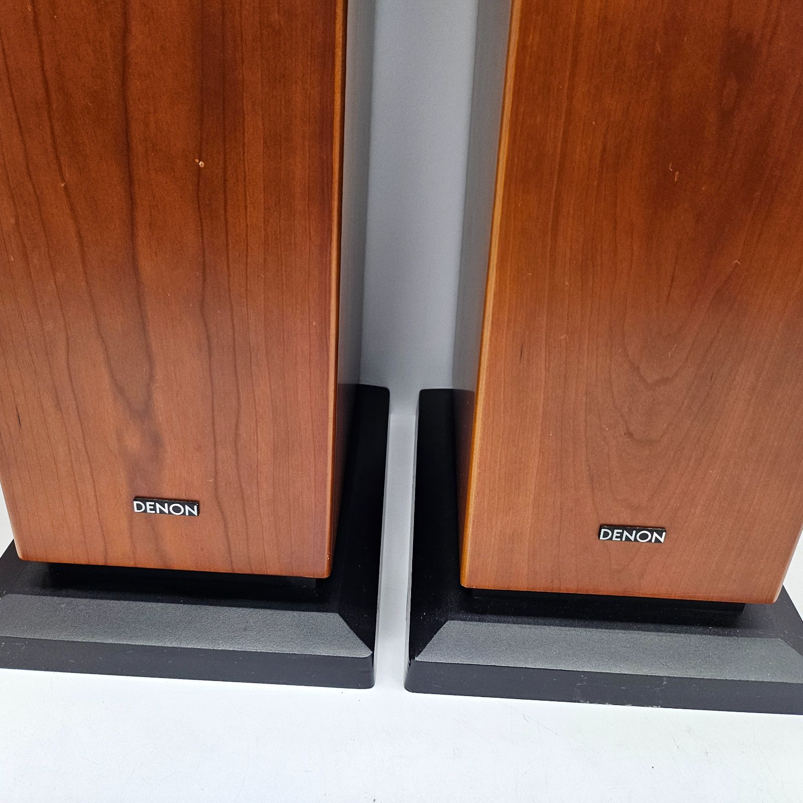 DENON デノン スピーカーシステム ペア SC-T55SG トールボーイ型 木目
