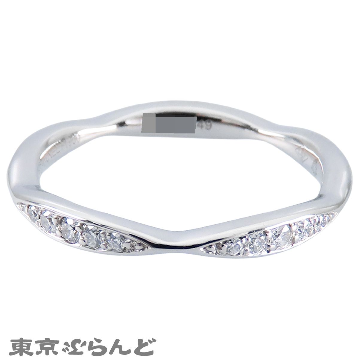 シャネル CHANEL カメリアリング J10835 プラチナ Pt950 ダイヤモンド