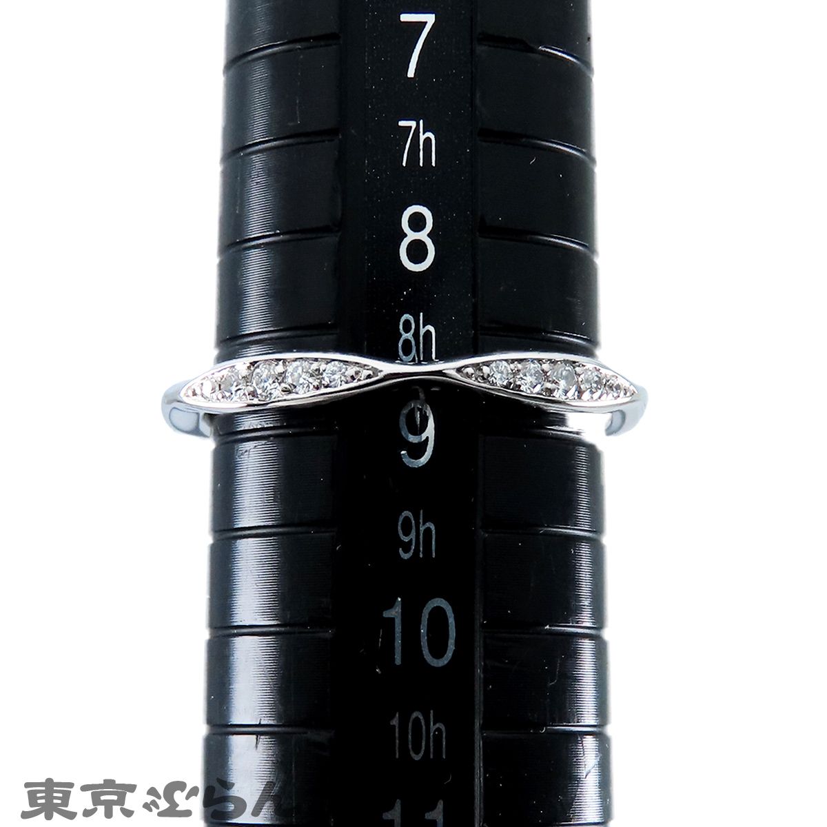 シャネル CHANEL カメリアリング J10835 プラチナ Pt950 ダイヤモンド