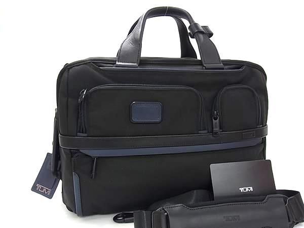 ■新品■未使用■ TUMI トゥミ 122255 Alpha3 ナイロンキャンバス 3WAY ビジネスバッグ リュックサック ブラック系 HA5927