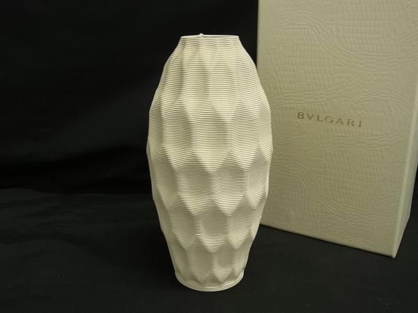 BVLGARI 花瓶　75周年記念品 □新品同様□ BVLGARI ブルガリ セルペンティ 75周年記念 フラワー