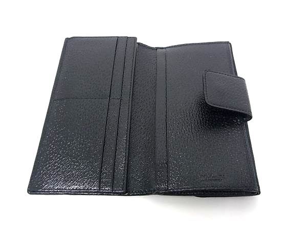 ■新品同様■ BVLGARI ブルガリ ロゴマニア キャンバス×レザー 三つ折り 長財布 ウォレット 小銭入れ 札入れ ブラック系 HA8002 新品同様 BVLGARI ブルガリ ロゴマニア キャンバス×レザー 三つ折り 長
