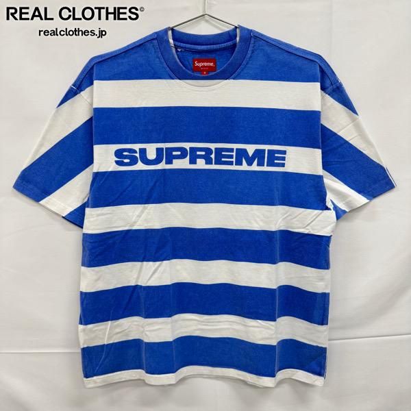 Supreme/シュプリーム【21SS】Printed Stripe S/S Top/プリント