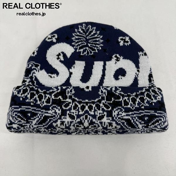 Supreme/シュプリーム【24AW】Bandana Big Logo Beanie/バンダナ ビッグロゴ ビーニー