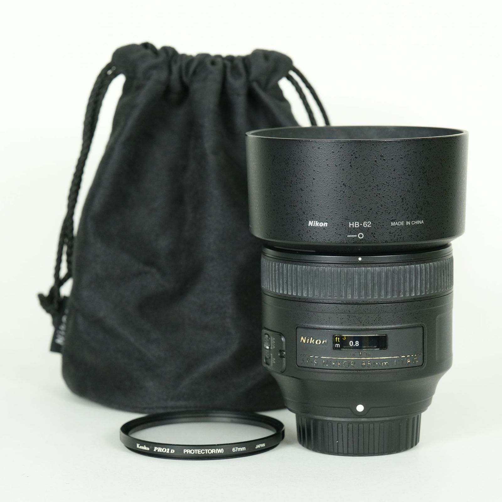 [並品 | フィルター付] Nikon AF-S NIKKOR 85mm f/1.8G | Nikon Fマウント