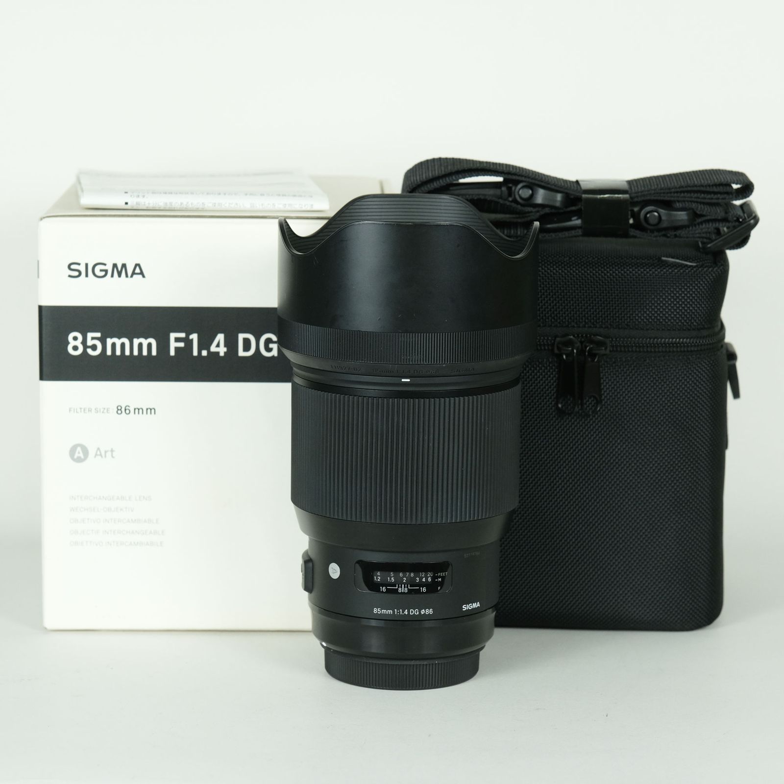 [良品] SIGMA 85mm F1.4 DG HSM｜Art [キヤノンEF用] | Canon EFマウント