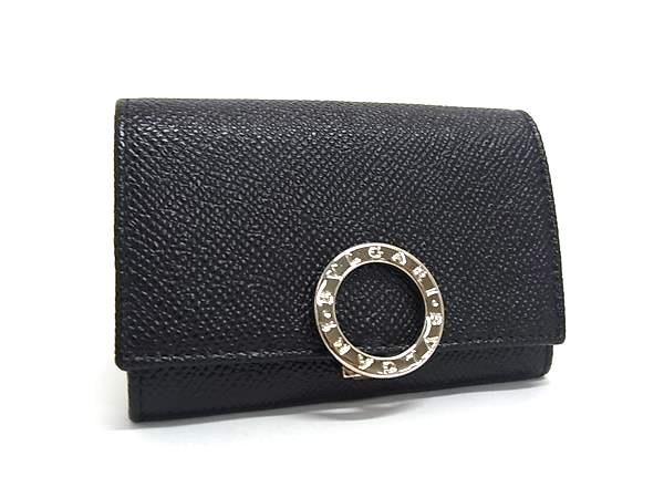 ■新品同様■ BVLGARI ブルガリブルガリ PVC コインケース 小銭入れ メンズ ブラック系 FX8722 26,366円