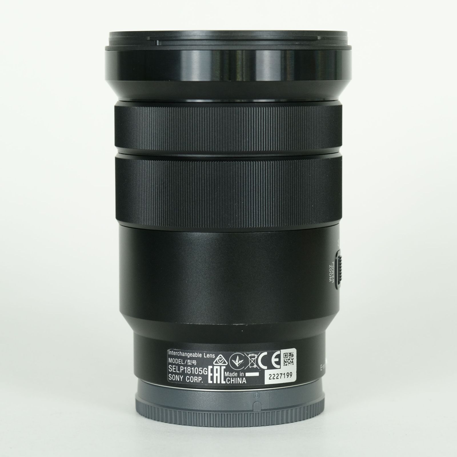 良品 | フィルター付] SONY E PZ 18-105mm F4 G OSS SELP18105G | SONY