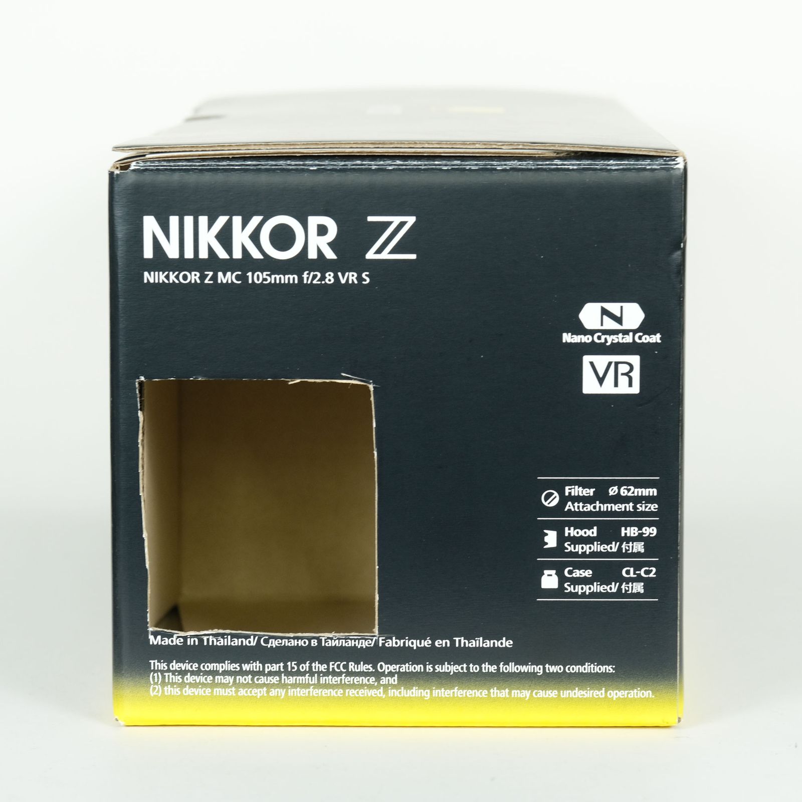 美品] Nikon NIKKOR Z MC 105mm f/2.8 VR S | Nikon Zマウント - メルカリ