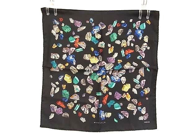 レアHERMES MINERAUX プチカレ　エルメス　鉱物柄　宝石 □新品□未使用□ HERMES エルメス MINERAUX 鉱物 カレ45 プチカレ