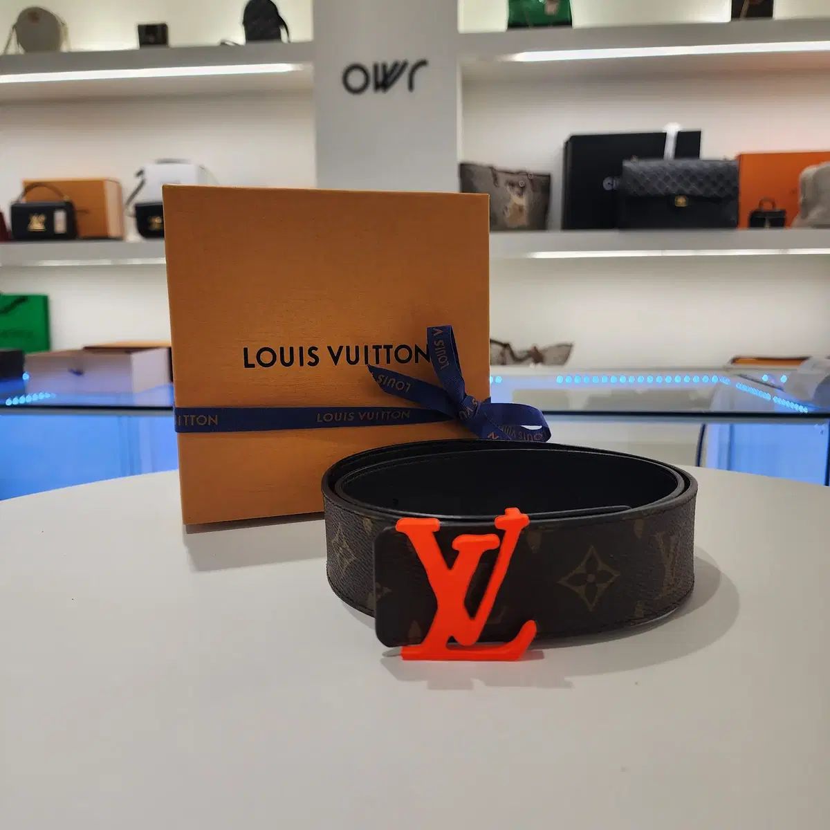 ルイヴィトン ヴァージル LV リバーシブル ベルト