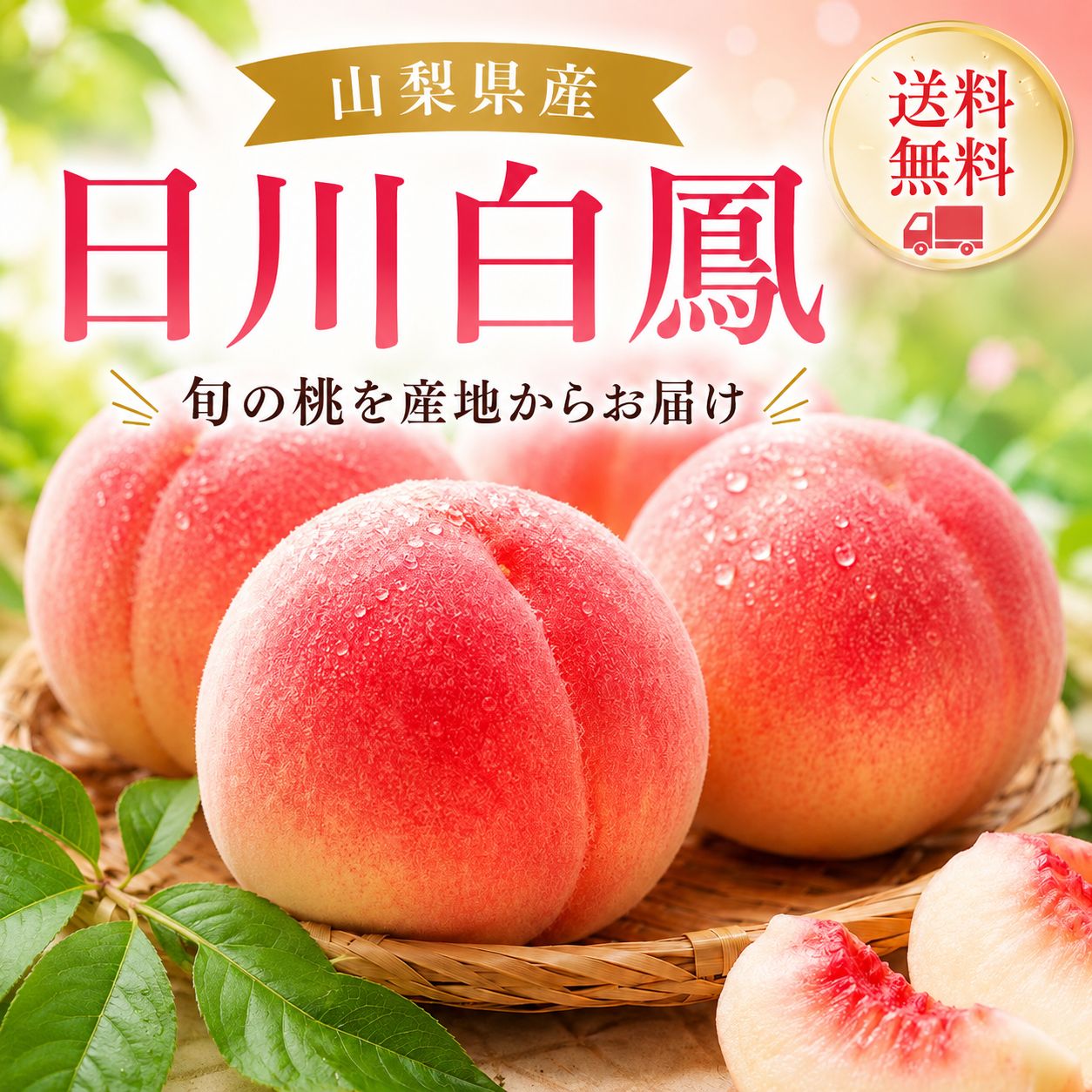 山梨県産】日川白鳳 桃 約3kg 送料無料 - メルカリ
