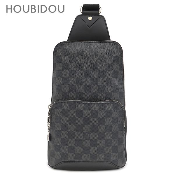 ルイヴィトン LOUIS VUITTON ボディバッグ アヴェニュー スリングバッグ ダミエグラフィットキャンバス ダミエグラフィット シルバー金具 N41719 CA0149 【保存袋】【中古】