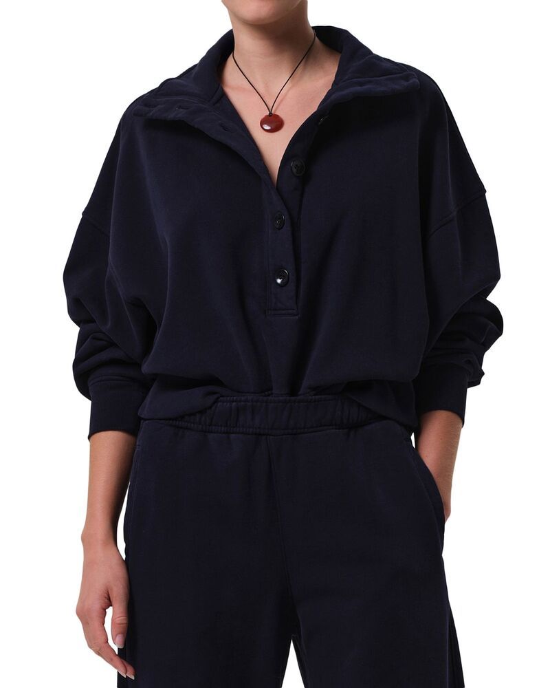 シチズンズ オブ ヒューマニティ レディース アウター パーカー・スウェット スタンドネック シャツ Citizens of Humanity Mirelle Funnel Neck Sweatshi