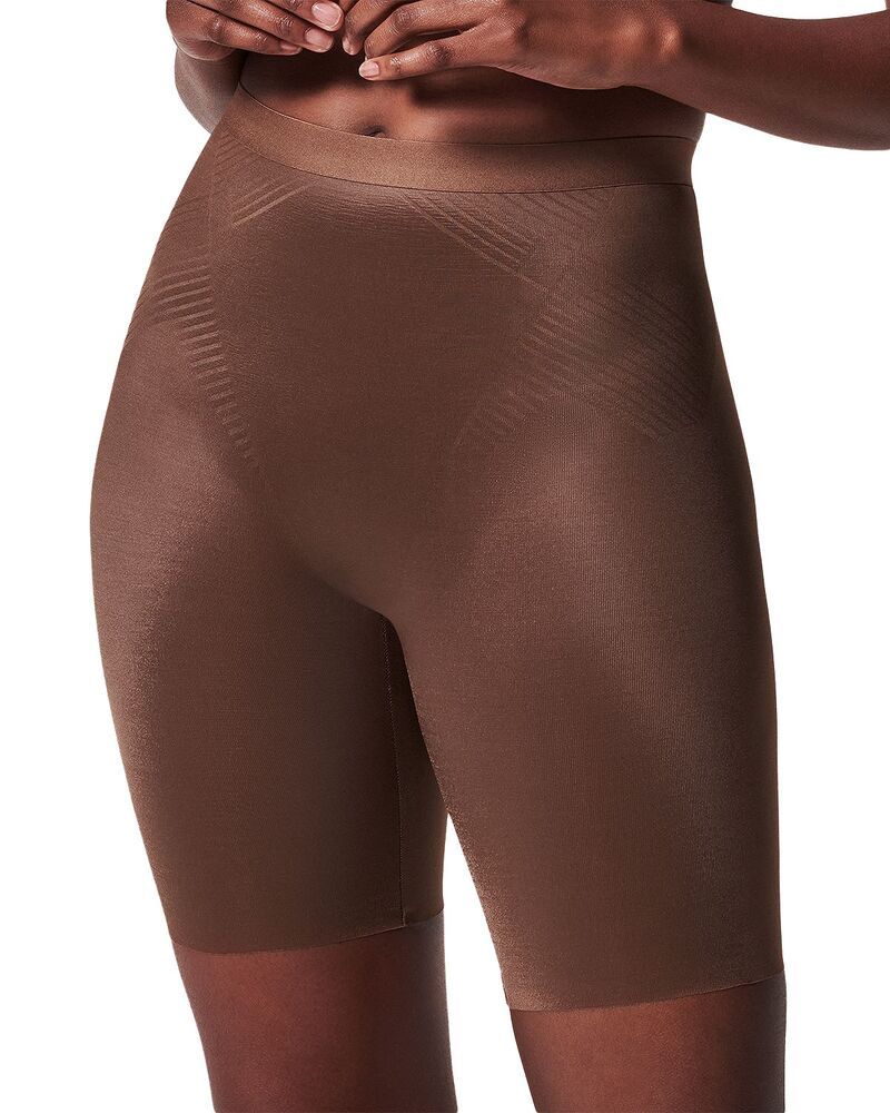 スパンク レディース ボトムス ハーフパンツ・ショーツ SPANXshape Invisible MidThigh Short Chestnut Brown ブラウン