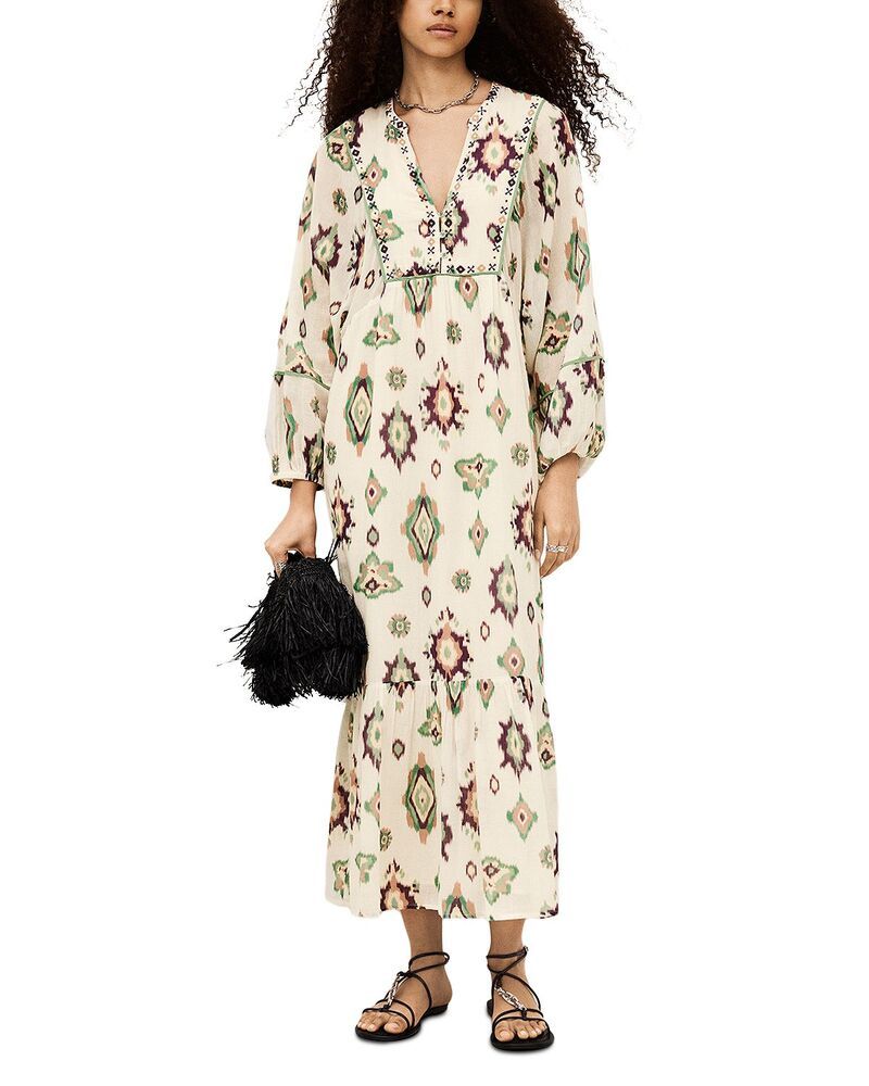 バッシュ レディース アンダーウェア ナイトウェア bash Robe Oelia Dress Off White オフホワイト