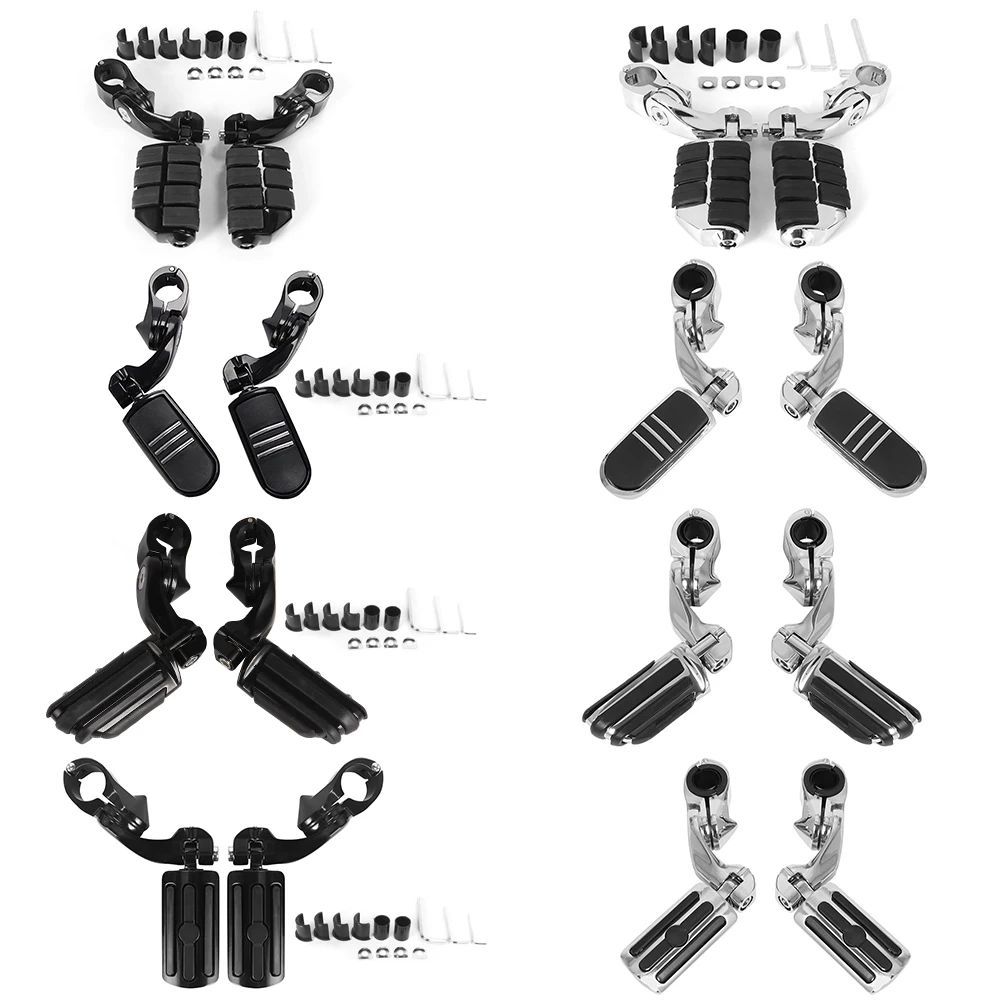 1 1/4インチ 32MM MOTORCYCLE FOOT REST HIGHWAY ENGINE GUARD FOOT PEGS MOUNT FOOTREST HARLEY TOURING HONDA KAWASAKI YAMAHA