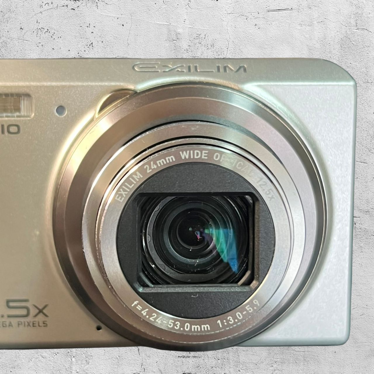 CASIO EXILIM EX-ZS10 シルバー デジタルカメラ 動作品 充電器付