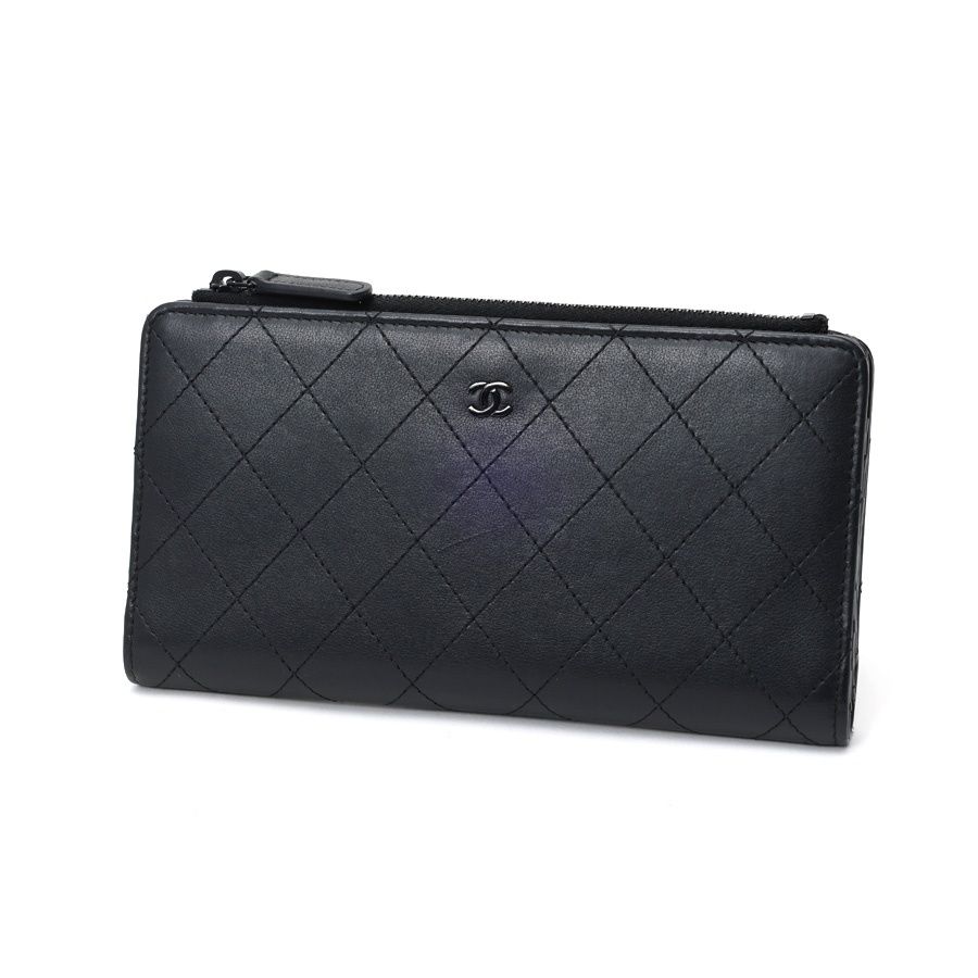シャネル / CHANEL マトラッセ ロング ウォレット AP3884 レザー