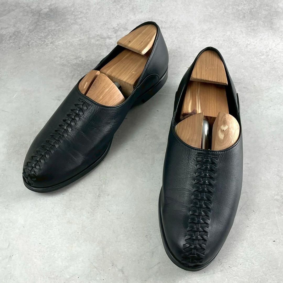 90's ISSEY MIYAKE MEN Slip-on leather 26