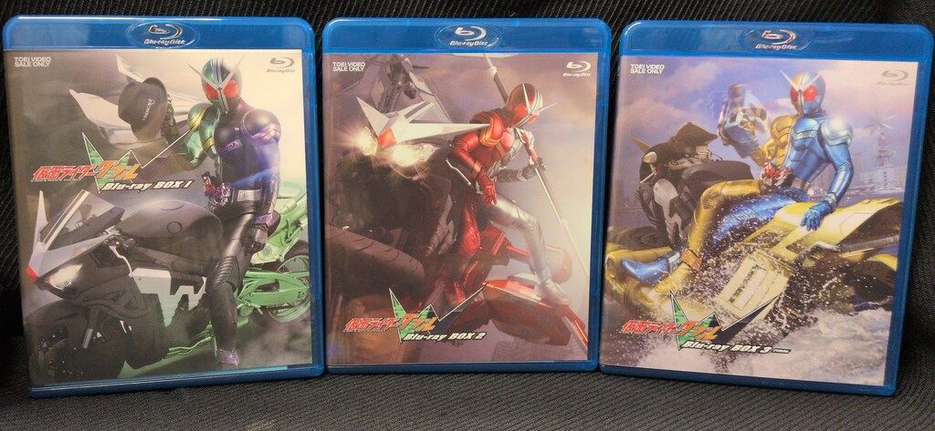 特撮Blu-ray ①通常)仮面ライダーW Blu-ray BOX 全3巻 セット