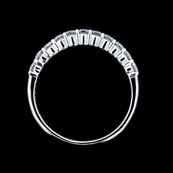 ロイヤルアッシャー ダイヤモンド 0.50ct エタニティ リング Pt950