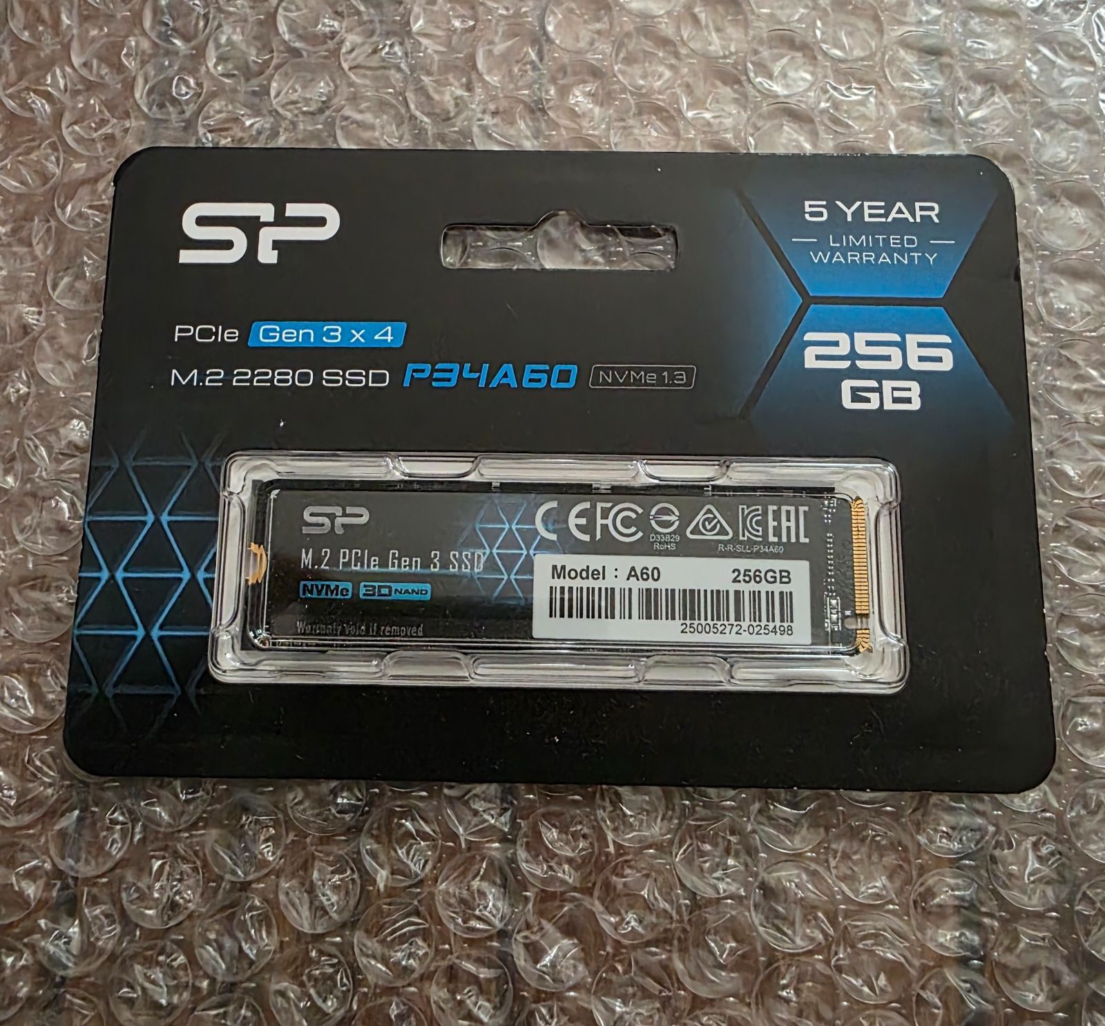 未開封 256GB M.2 SSD A60 シリコンパワー - メルカリ