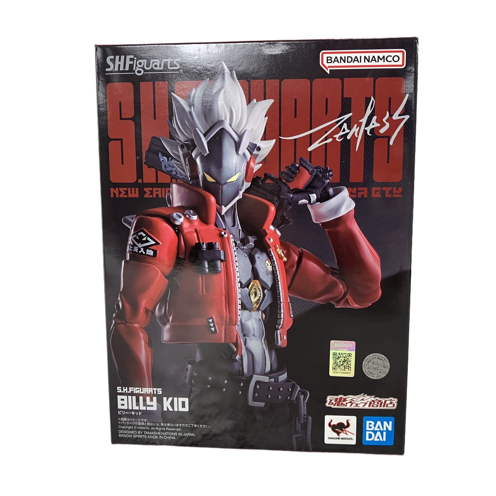 BANDAI NAMCO 魂ウェブ商店 S.H.Figuarts BILLY KID ゼンレスゾーンゼロ ビリー・キッド フィギュア 中古 美品 W11362387 13,350円