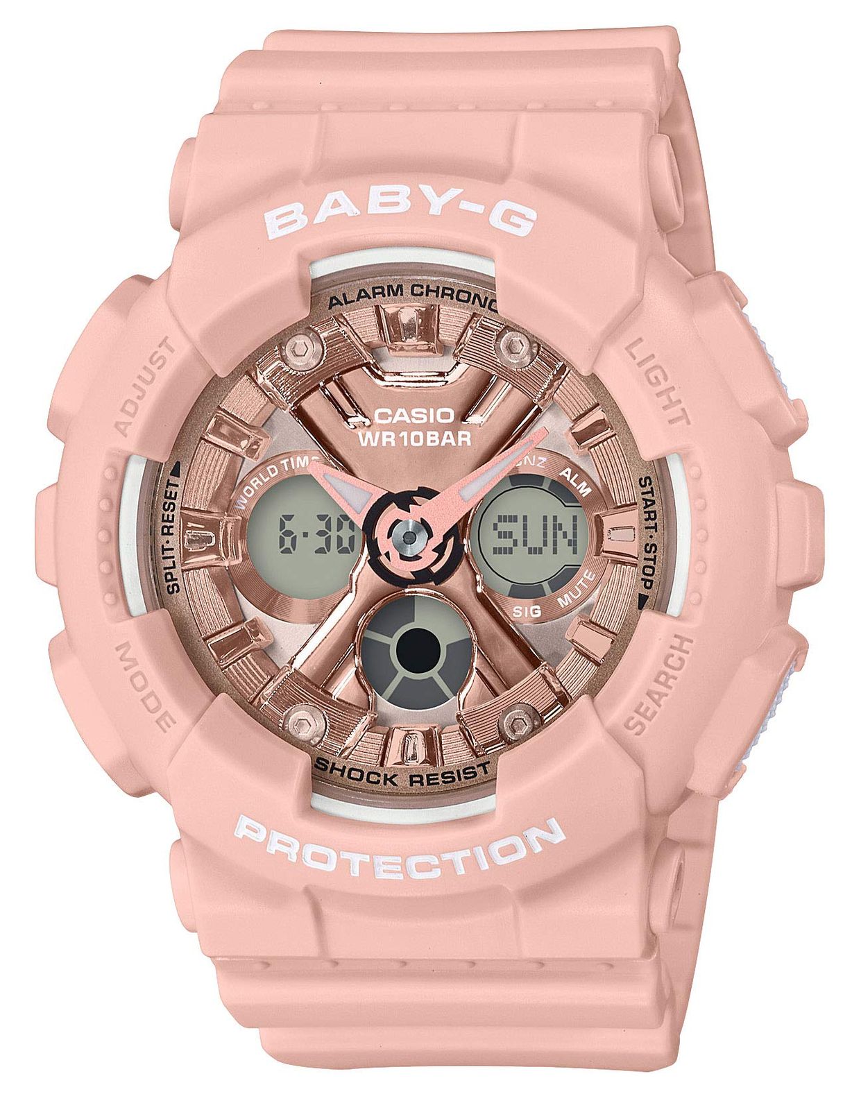 [カシオ] 腕時計 ベビージー BABY-G BA-130-4AJF ピンク