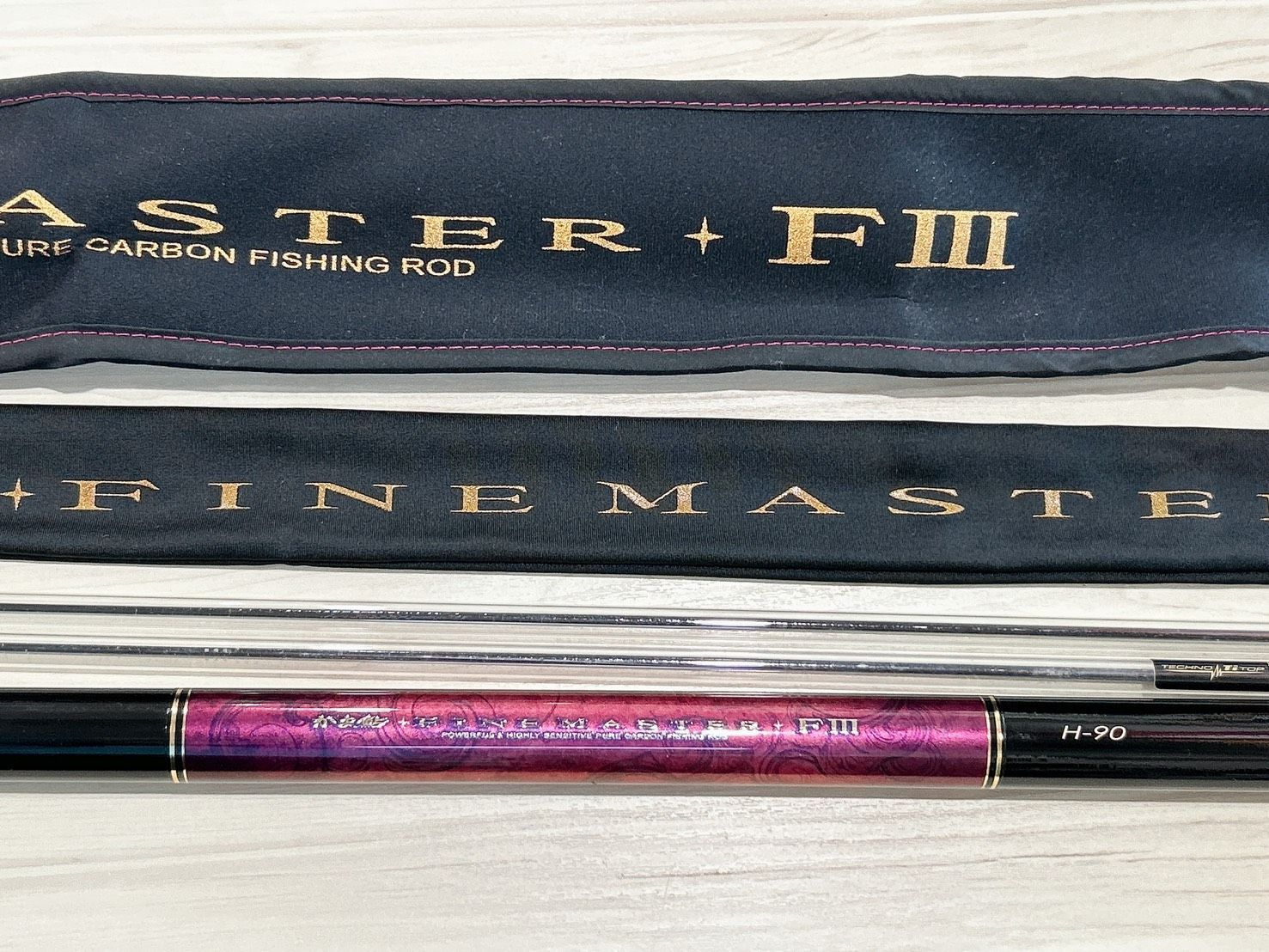 【中古品】がまかつ　がま鮎 ファインマスターFⅢ H-90
