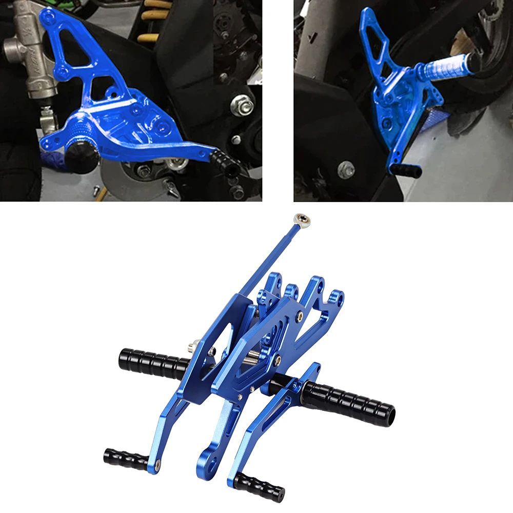 MOTORCYCLE REARSET FOOTREST FOOTPEG PEDAL FOOT PEG REARSET REAR SET YAMAHA YZF-R15 V3 MT15 2017-2020