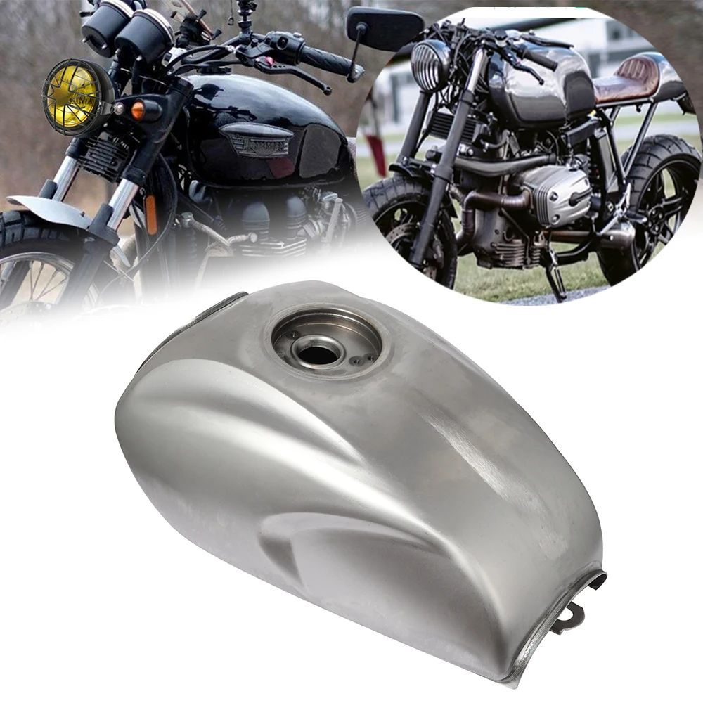 11L UNPAINTED MOTORCYCLE GAS FUEL TANK OIL BOX RAW BARE RETRO CAFE RACER SCRAMBLER HONDA CG125 CG250