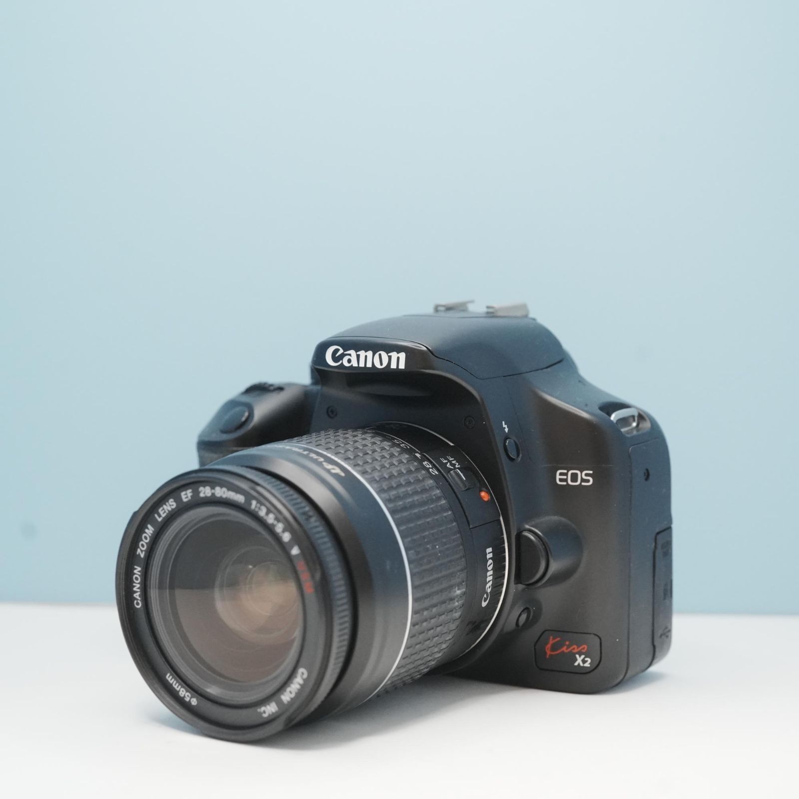Canon EOS kiss X2 一眼レフ スマホ転送OK フルセット 美品 a6842