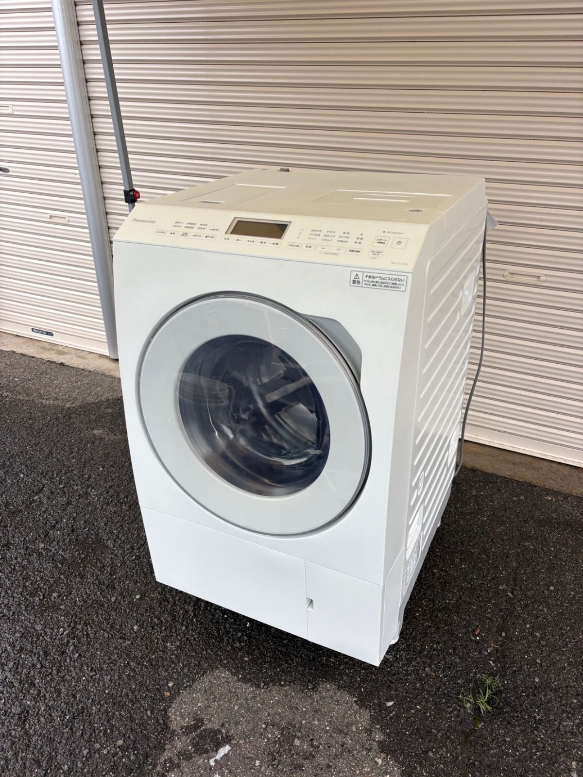 分解洗浄済　Panasonic ドラム式洗濯機 NA-LX125AL 2021年式