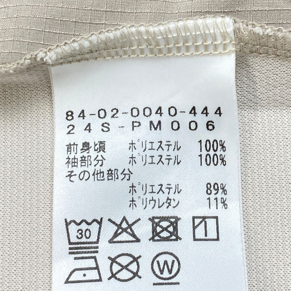 サイズ：M BEAMS GOLF ビームスゴルフ 2024年モデル 半袖ポロシャツ ベージュ系 [240101714429] ゴルフウェア メンズ ストスト