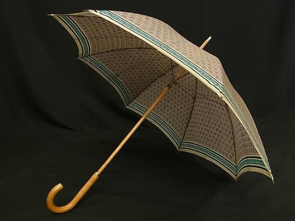 ChristianDior クリスチャンディオール 総柄 雨傘 長傘 高級傘