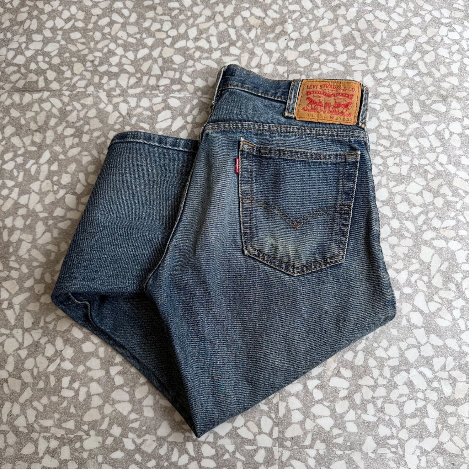 [ Archive アーカイブ Y2K ] Levi’s / 10’s 517 blue denim size 30×32 リーバイス　フレアデニム　ジーンズ　ストリート　グランジ カート・コバーン