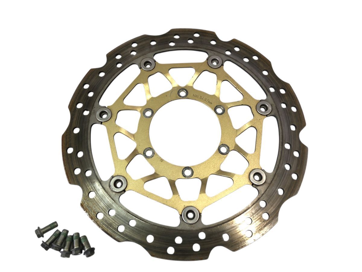 HONDA　CBR250RR　MC51　フロントディスクローター　厚み約4.3ｍｍ　組み換え　補修にも（中古）2920-N3854