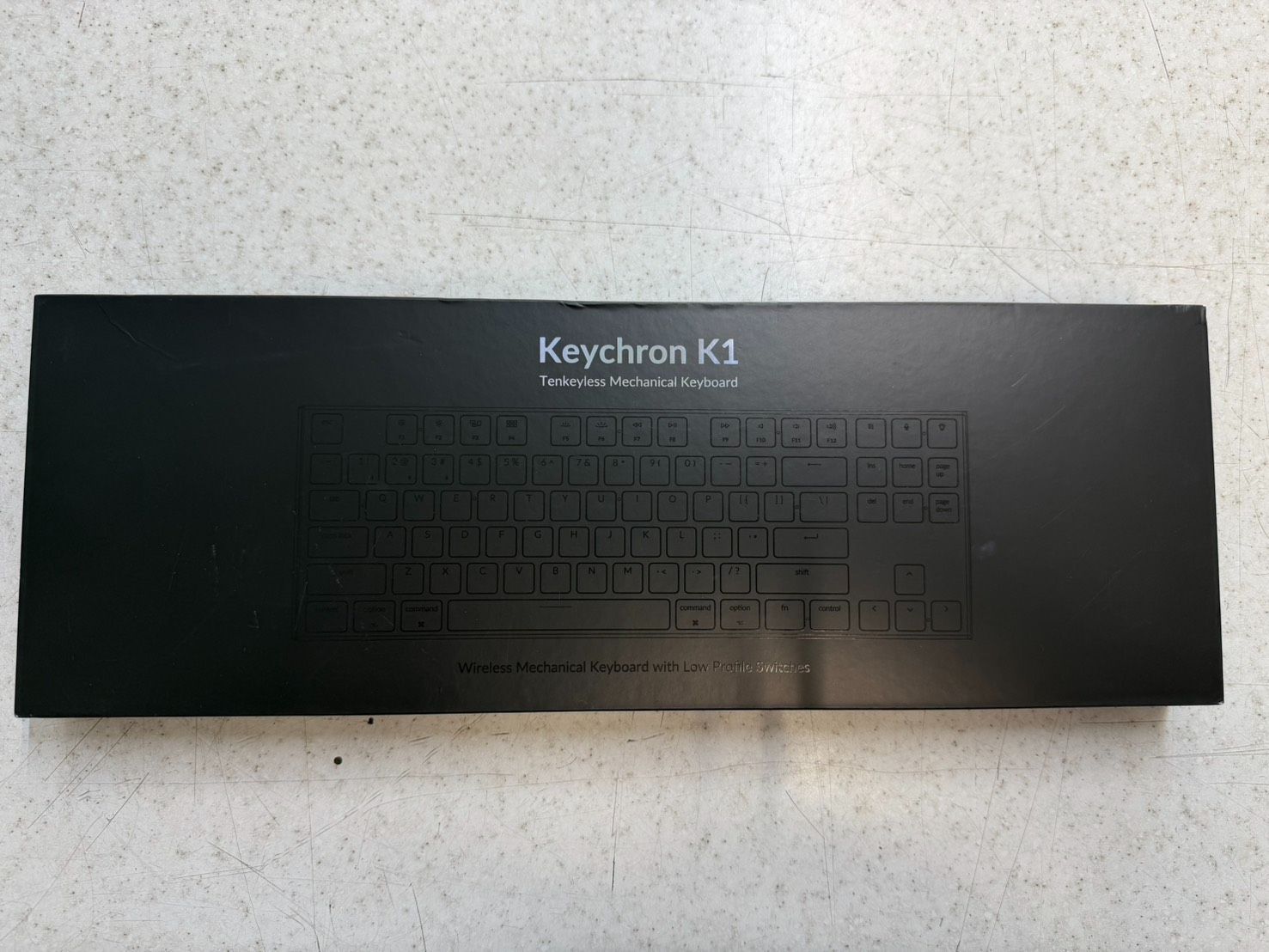 ★keychron K1 ワイヤレスキーボード 青軸 K1-87-RGB Blue