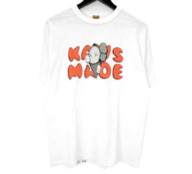 ヒューマンメイド HUMAN MADE × カウズ KAWS 24SS 【 Kaws Made Graphic T-Shirt #1 】 ロゴ プリント 半袖 Tシャツ 51071