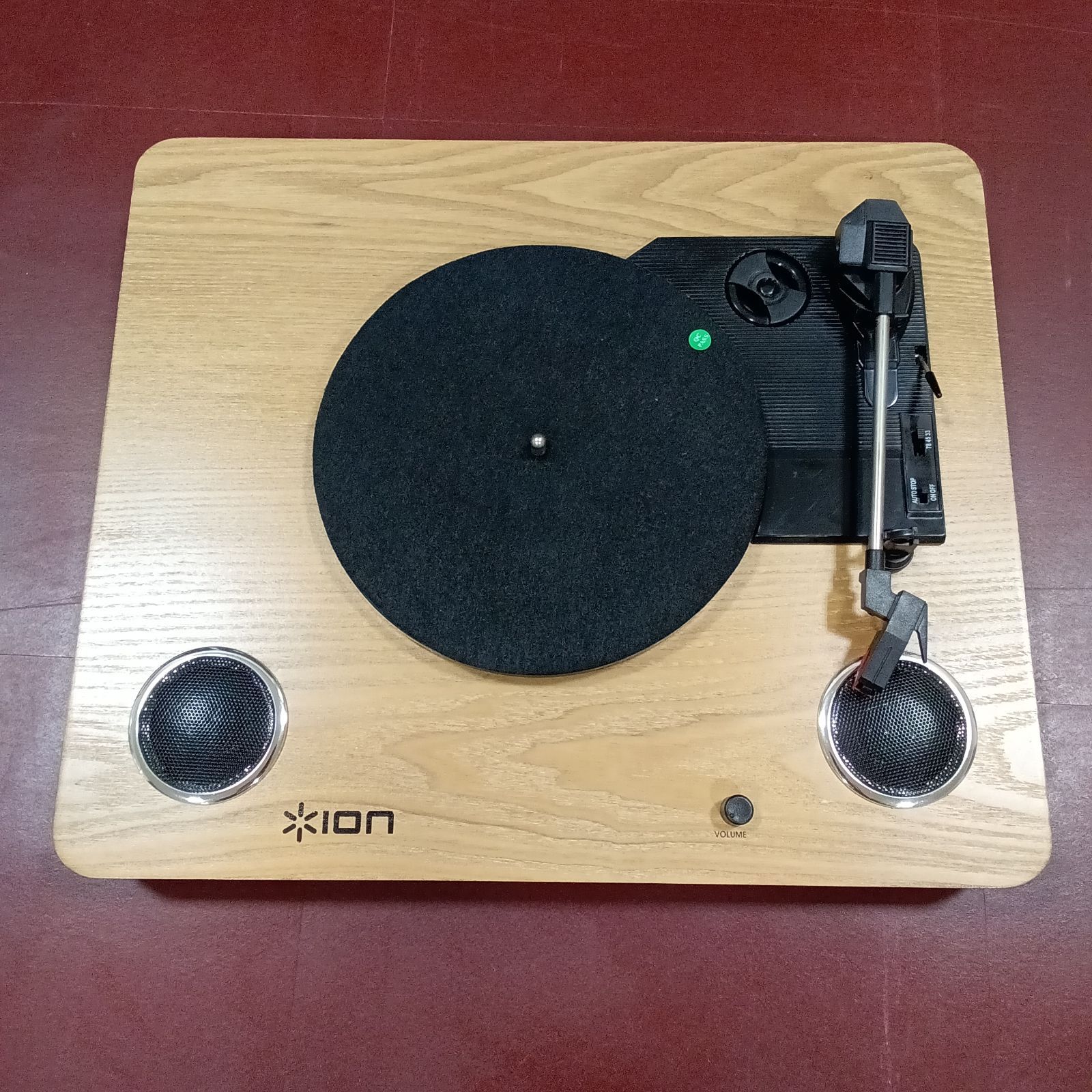 レコードプレーヤー 木目調 本体 Victor - VICTOR レコードプレーヤー 