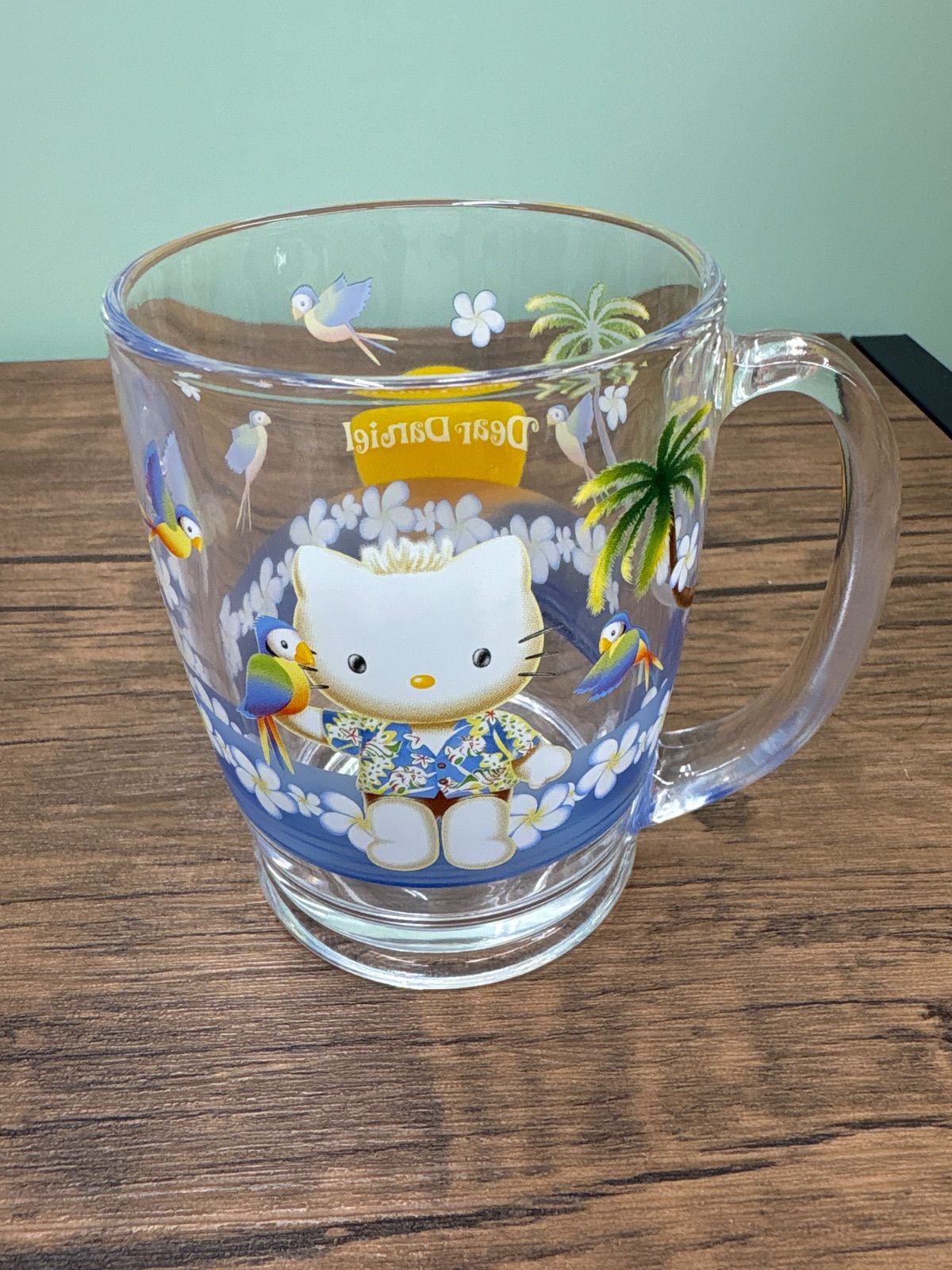 00s 平成 レトロ SANRIO HELLO KITTY DEAR DANIEL グラス4点セット 送料無料♪