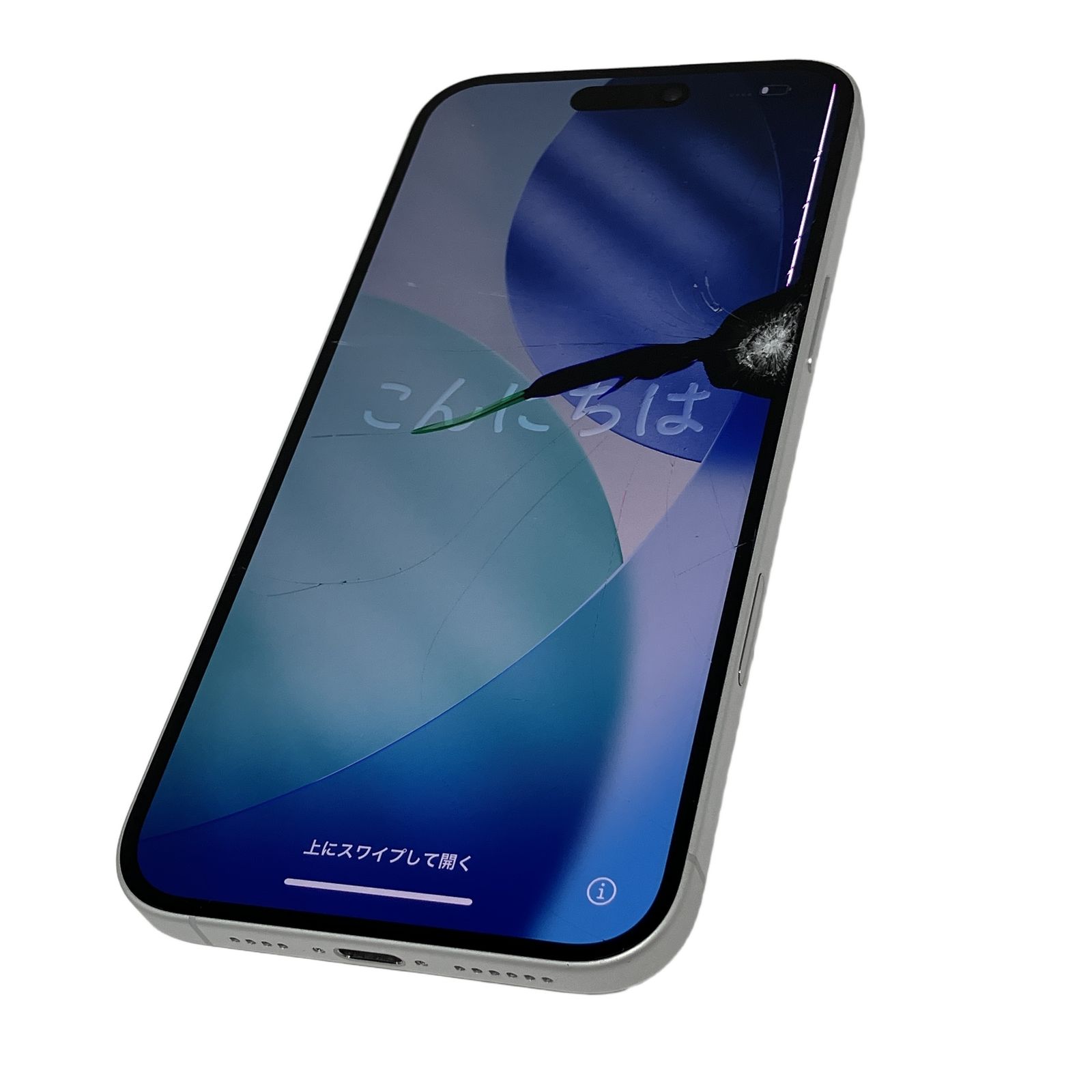 Apple MXVC3J/A iPhone 16 Plus スマホ スマートフォン 携帯 電話 128GB 6.7インチ ホワイト SIMロック無 F11359177