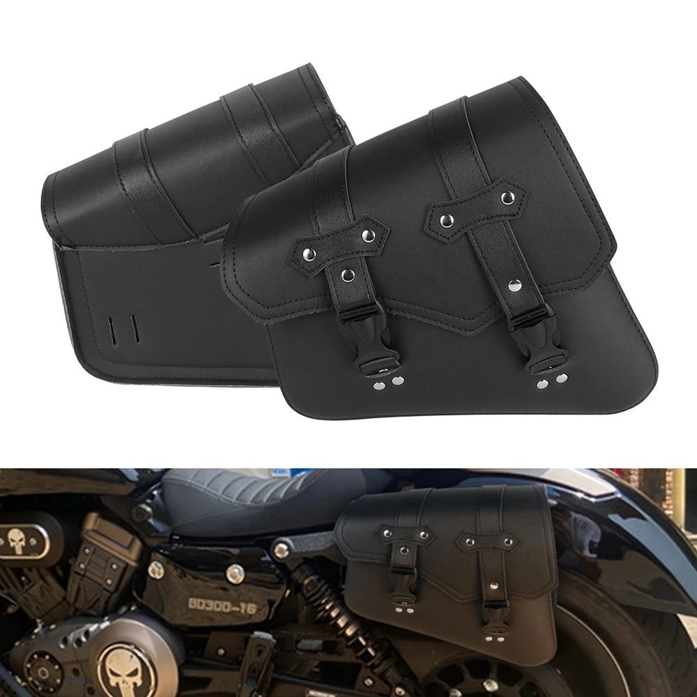 MOTORCYCLE SADDLEBAGS SIDE TOOL BAG SADDLE BAGS POUCH HONDA KAWASAKI YAMAHA
