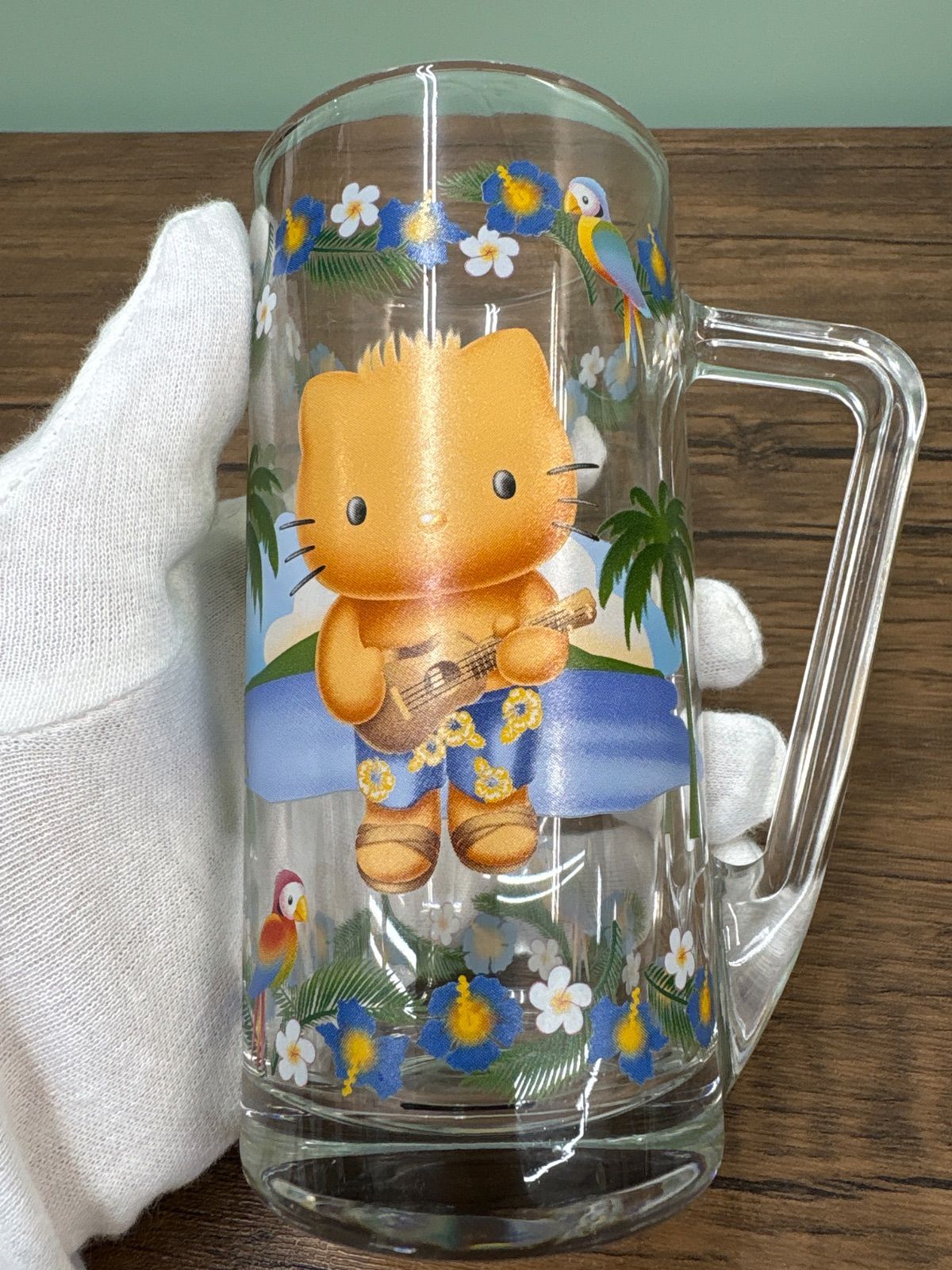 00s 平成 レトロ SANRIO HELLO KITTY DEAR DANIEL グラス4点セット 送料無料♪