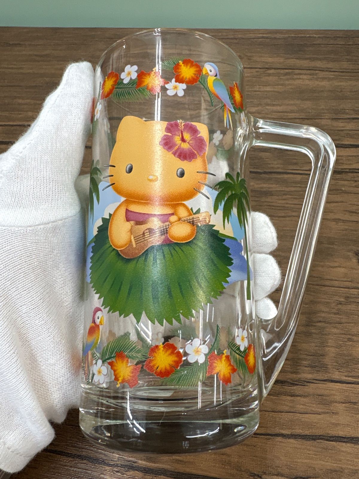 00s 平成 レトロ SANRIO HELLO KITTY DEAR DANIEL グラス4点セット 送料無料♪