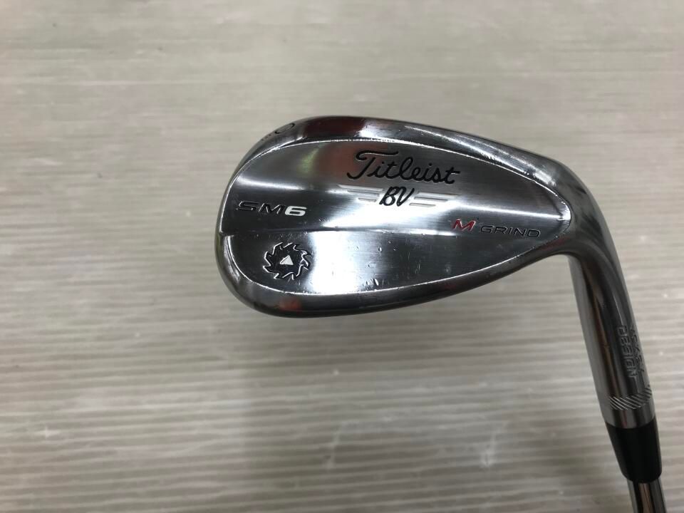 タイトリスト　ボーケイ SM6 ツアークローム　60度　ダイナミックゴールド　S200フレックス　ウェッジ　中古　ゴルフドゥ！成田美郷台店【最短即日発送】