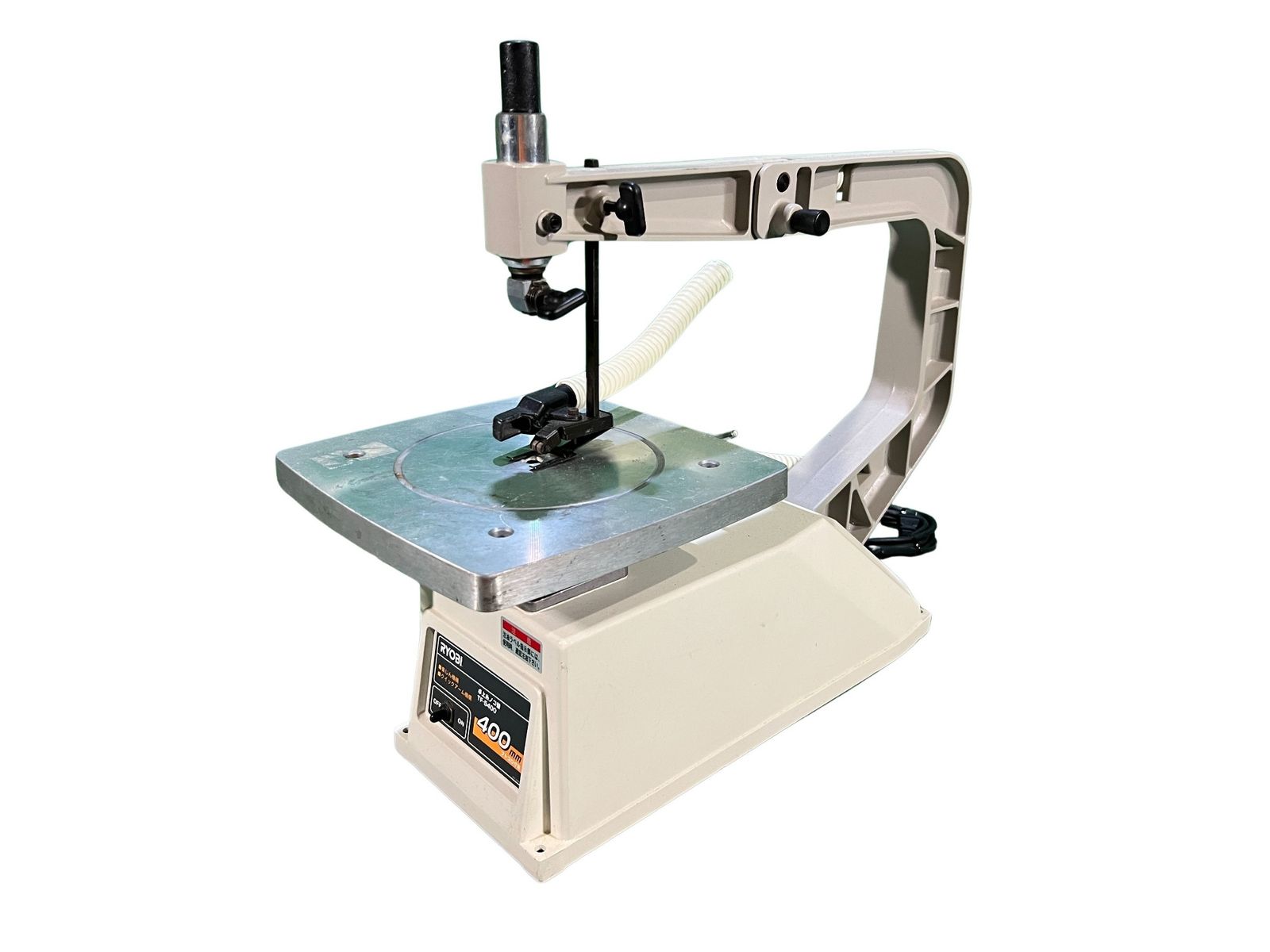 ☆中古品☆RYOBI リョービ 卓上糸ノコ盤 TF-5400 糸鋸盤 フトコロ寸法