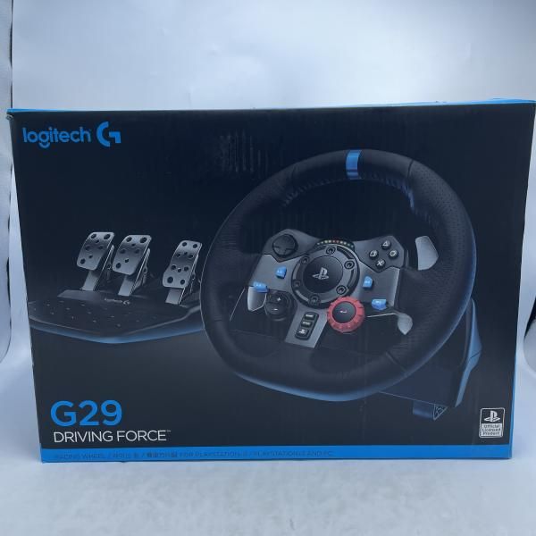 【中古】ｹﾞｰﾑOP）PS4/PS3)G29 Driving Force Racing Wheel/本体・箱ｲﾀﾐ[92][240092342013]